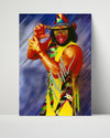 Wrestling Autograph Photo - Macho Man Randy Savage - Ooh Yeah Wrestling FramedSportPrints Poster 16x20