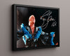 Wrestling Autograph Photo - Ric Flair - Stylin and Profilin Wrestling FramedSportPrints Floating Canvas 16x20