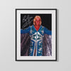 Wrestling Autograph Photo - Ric Flair Young - Stylin Profilin Wrestling FramedSportPrints Gallery Frame 16x20