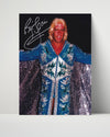 Wrestling Autograph Photo - Ric Flair Young - Stylin Profilin Wrestling FramedSportPrints Poster 16x20
