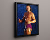 Wrestling Autograph Photo - Val Venis - Hello Ladies Wrestling FramedSportPrints Floating Canvas 16x20