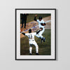 Yankees Autograph Print - WS MVP Celebration - Bronx Legends