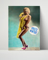 Vintage Burlesque Poster - Frosti Winters Burlesque Star Burlesque vintageframedprints.com Poster 16x20