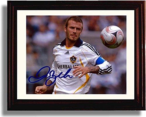 8x10 Framed David Beckham - LA Galaxy Autograph Promo Print Framed Print - Soccer FSP - Framed   
