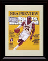 8x10 Framed Kobe Bryant SI Autograph Print - NBA Preview - Los Angeles Lakers Framed Print - Pro Basketball FSP - Framed   