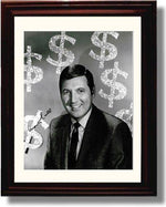 Framed Monty Hall Autograph Promo Print - Lets Make a Deal Framed Print - Television FSP - Framed   