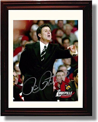 Unframed Rick Pitino Autograph Promo Print - Louisville Cardinals Unframed Print - College Basketball FSP - Unframed   