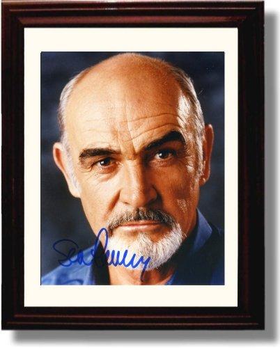 8x10 Framed Sean Connery Autograph Promo Print Framed Print - Movies FSP - Framed   