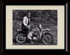 8x10 Framed Hunter S Thompson Autograph Promo Print Framed Print - History FSP - Framed   
