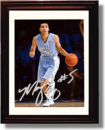 Framed 8x10 Marcus Paige Autograph Promo Print - North Carolina Tar Heels Framed Print - College Basketball FSP - Framed   