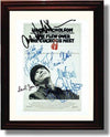 8x10 Framed Cast of One Flew Over the Cuckoo's Nest Autograph Promo Print - One Flew Over the Framed Print - Movies FSP - Framed   