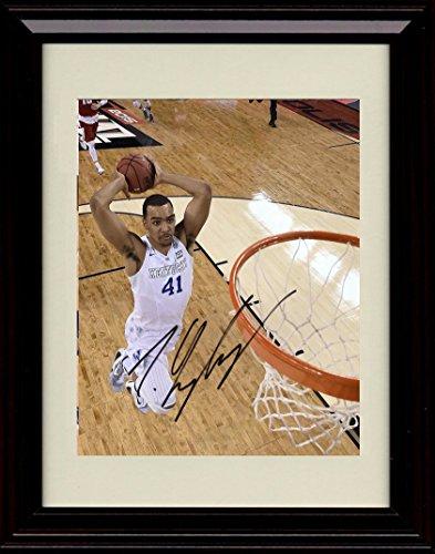Framed 8x10 Trey Lyles Autograph Promo Print - Kentucky Wildcats Framed Print - College Basketball FSP - Framed   