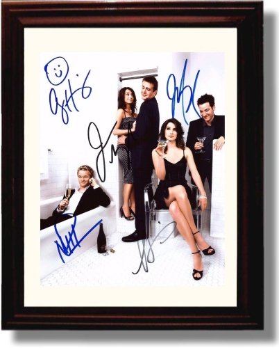 Unframed How I Met Your Mother Autograph Promo Print Unframed Print - Television FSP - Unframed   