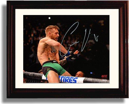 8x10 Framed Conor McGregor Autograph Promo Print Framed Print - Martial Arts FSP - Framed   