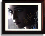 8x10 Framed Alicia Vikander Autograph Promo Print Framed Print - Movies FSP - Framed   