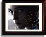 Framed Alicia Vikander Autograph Promo Print Framed Print - Movies FSP - Framed   