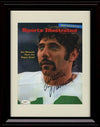 8x10 Framed Joe Namath - New York Jets SI Autograph Promo Print - 12/9/1968 Framed Print - Pro Football FSP - Framed   