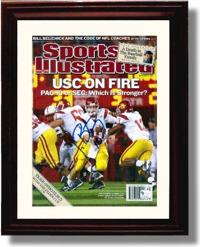 16x20 Gallery Frame USC Trojans John David Booty "USC on Fire" SI Autograph Print Gallery Print - College Football FSP - Gallery Framed   