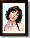 8x10 Framed Mila Jovovich Autograph Promo Print Framed Print - Movies FSP - Framed   