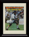 Framed Pele SI Autograph Promo Print Framed Print - Soccer FSP - Framed   