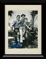 8x10 Framed Andy Griffith Show Autograph Promo Print - Ron Howard, Don Knotts, Andy Griffth Framed Print - Television FSP - Framed   
