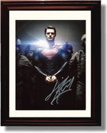 Framed Henry Cavill Autograph Promo Print - Superman Framed Print - Movies FSP - Framed   