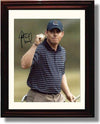 Framed Justin Leonard Autograph Promo Print Framed Print - Golf FSP - Framed   