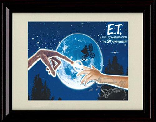 8x10 Framed Stephen Spielberg Autograph Promo Print - ET Movie Poster - Extra-Terrestrial Framed Print - Movies FSP - Framed   