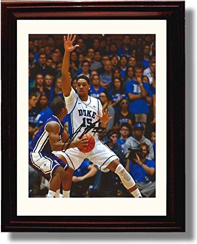 Framed 8x10 Jahil Okafor Autograph Promo Print - Duke Blue Devils Framed Print - College Basketball FSP - Framed   