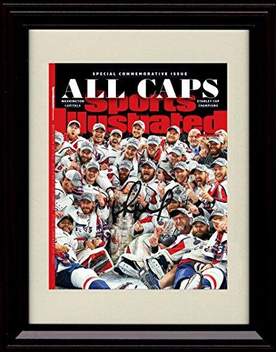 8x10 Framed Washington Capitals SI Autograph Promo Print - Stanley Cup Champs! Framed Print - Hockey FSP - Framed   