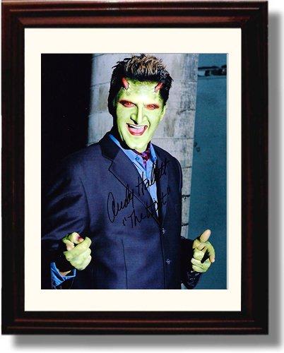 8x10 Framed Andy Hallett Autograph Promo Print Framed Print - Television FSP - Framed   