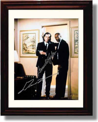 8x10 Framed Pulp Fiction Autograph Promo Print - Cast Signed Framed Print - Movies FSP - Framed   