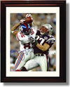 8x10 Framed David Tyree - New York Giants Autograph Promo Print - The Catch Framed Print - Pro Football FSP - Framed   