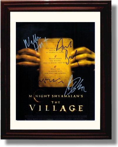Framed Cast of the Village Autograph Promo Print - The Village Framed Print - Movies FSP - Framed   