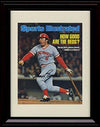 Framed 8x10 Johnny Bench SI Autograph Replica Print - 76 Champs! Framed Print - Baseball FSP - Framed   