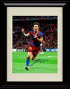 8x10 Framed Lionel Messi Autograph Promo Print - Great Ever? - Spanish Club Barcelona Framed Print - Soccer FSP - Framed   