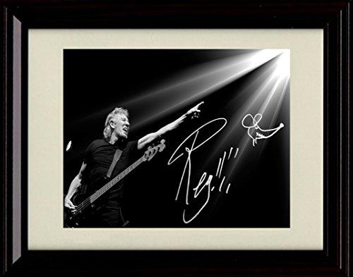 8x10 Framed Roger Waters Autograph Promo Print Framed Print - Music FSP - Framed   