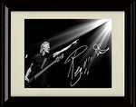 Framed Roger Waters Autograph Promo Print Framed Print - Music FSP - Framed   