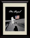 16x20 Framed Alan Shepard Autograph Promo Print - Apollo 14 - US Flag Gallery Print - History FSP - Gallery Framed   