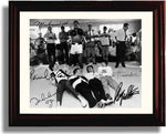 8x10 Framed the Beatles and Muhammad Ali Autograph Promo Print Framed Print - Music FSP - Framed   