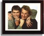 8x10 Framed Cast of Dumb and Dumber Autograph Promo Print - Dumb and Dumber Framed Print - Movies FSP - Framed   