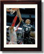 16x20 Framed Adreian Payne Autograph Promo Print - Michigan State Spartans Gallery Print - College Basketball FSP - Gallery Framed   