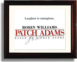 8x10 Framed Robin Williams Autograph Promo Print - Patch Adams Framed Print - Movies FSP - Framed   
