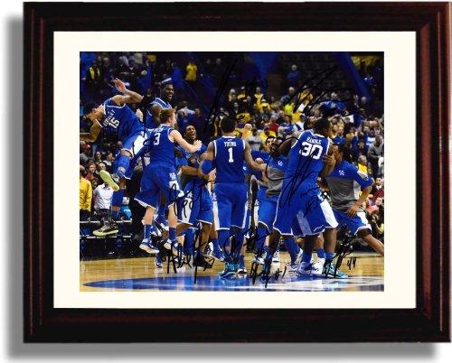 Framed 8x10 Kentucky Wildcats Team Photo Autograph Promo Print - Kentucky Wildcats Framed Print - College Basketball FSP - Framed   