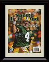 Framed Brett Favre - Green Bay Packers - SI Autograph Promo Print - Career Tribute Framed Print - Pro Football FSP - Framed   