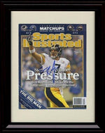 8x10 Framed Ben Roethlisberger - Pittsburgh Steelers SI Autograph Print Framed Print - Pro Football FSP - Framed   