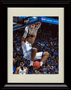 Framed 8x10 PJ Washington Autograph Promo Print - Power Dunk - Kentucky Wildcats Framed Print - College Basketball FSP - Framed   