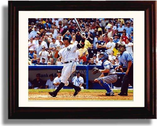 Framed 8x10 Alex Rodriquez Autograph Replica Print - A-Bomb! Framed Print - Baseball FSP - Framed   