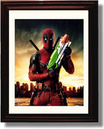 16x20 Framed Ryan Reynolds - Super Soaker - Autograph Promo Print - Deadpool Gallery Print - Movies FSP - Gallery Framed   