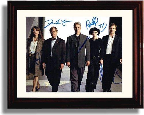 16x20 Framed NCIS Autograph Promo Print Gallery Print - Television FSP - Gallery Framed   